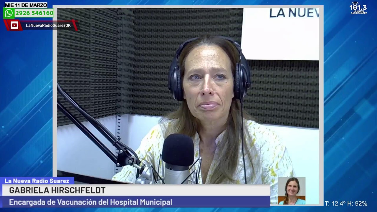 Gabriela Hirschfeldt - La Nueva Radio Suarez 101.3