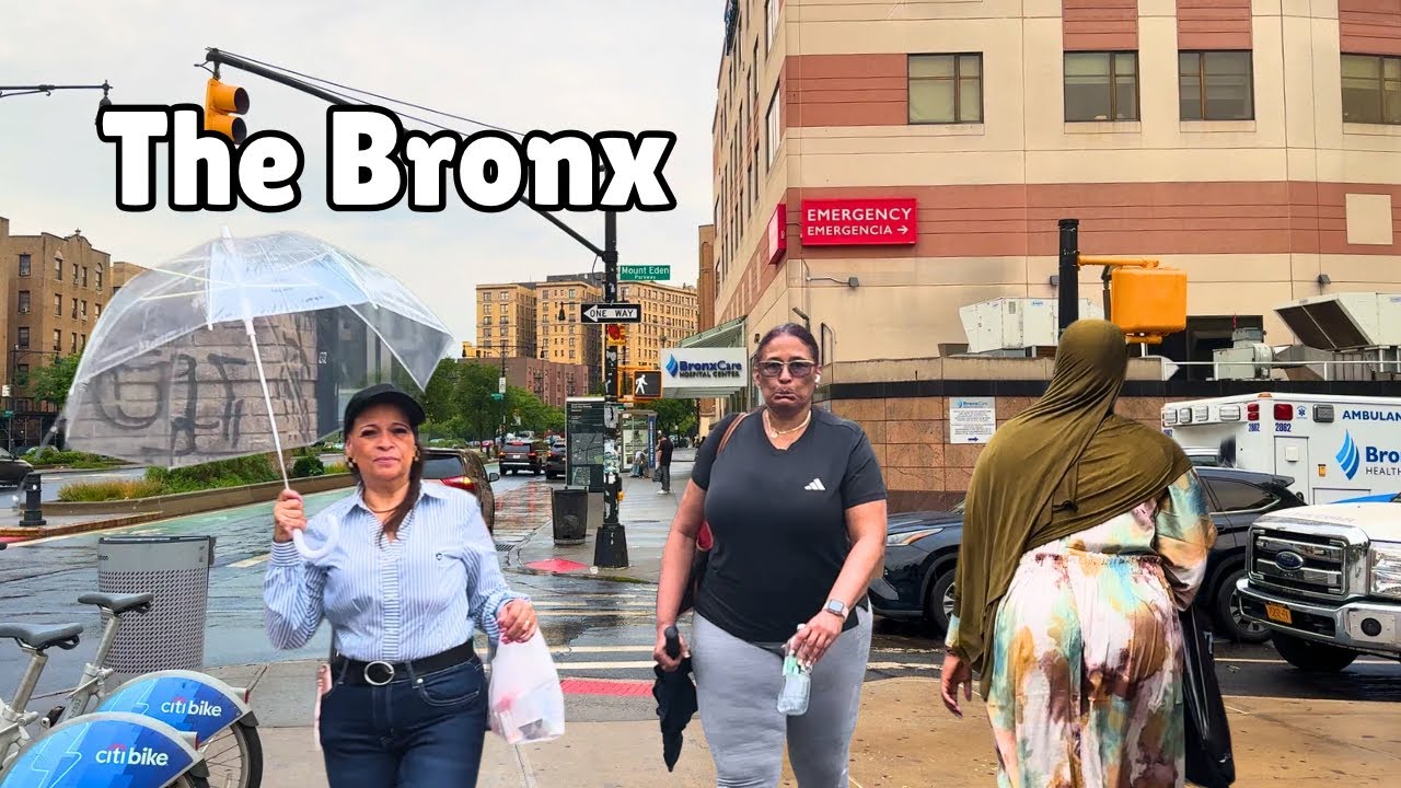 [4K] Mount Eden Bronx Walk ☂️ 🇺🇸 E Mt Eden Ave Walking Tour | New York City Virtual Tour (June 2026)