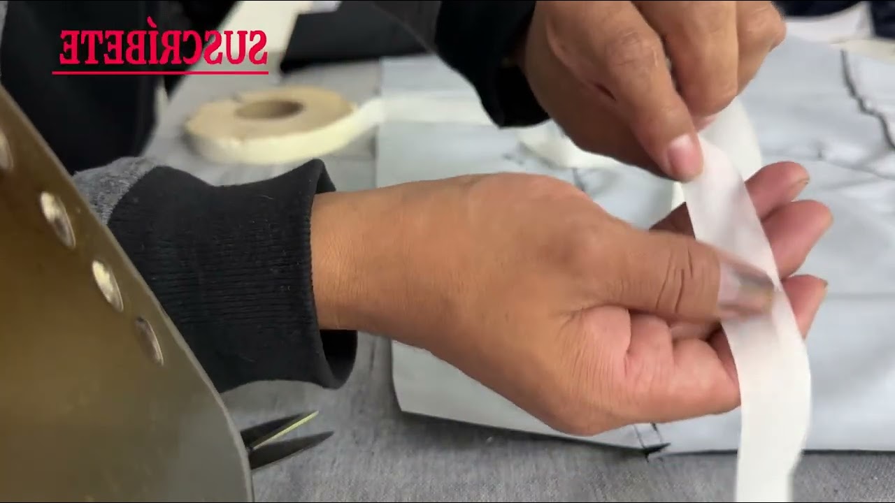 Como Pegar  Cinta selladora para ropa  impermeable  ropa de trabajo 