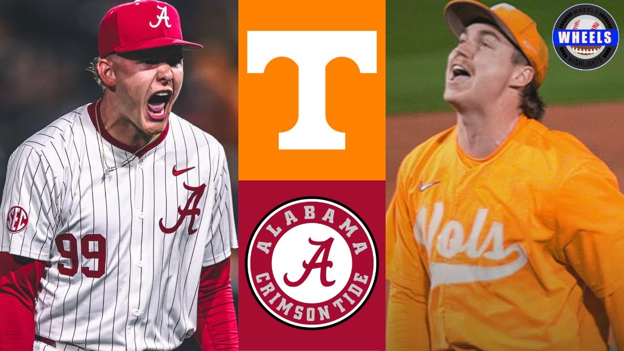 #1 Tennessee vs #12 Alabama (G2) | 2025 College Baseball Highlights