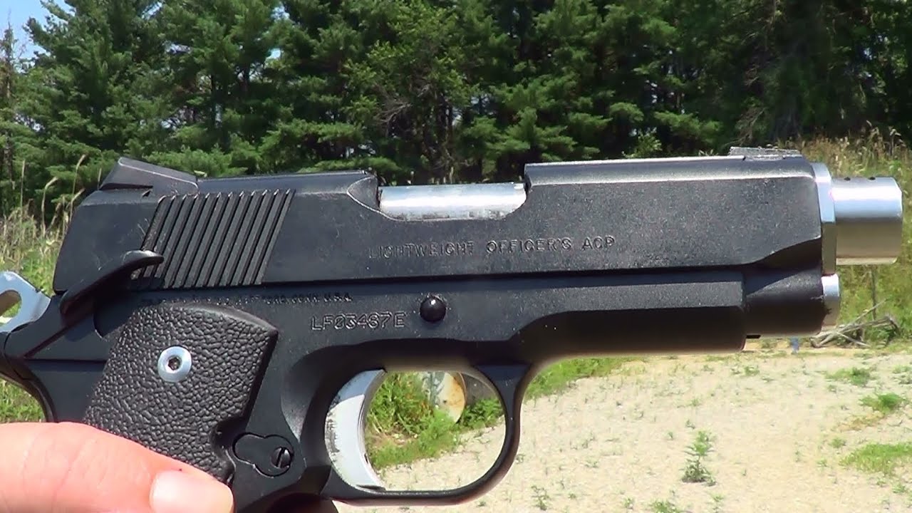 Colt Officer`s ACP Custom Carry Comp Pistol