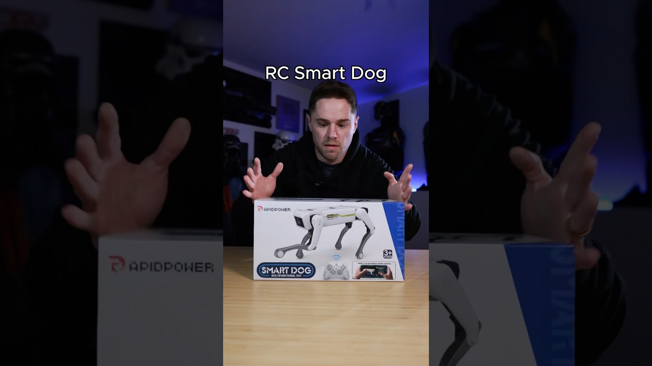 FOUR LEGGED RC ROBOT DOG #robot #unboxing #rc #shortd