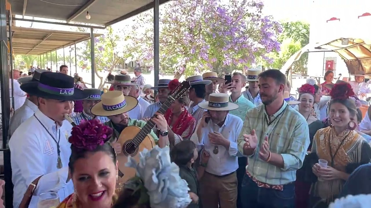 Momentazo con mi Hermandad del Roció Malaga la Caleta , el sábado de Roció en casa de los Niños!!