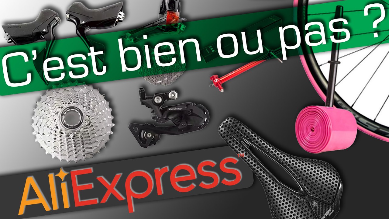 Aliexpress, LE TEST ! Chambres à air RideNow en TPU, Selle en carbone 3D, groupe Shimano 105 ...
