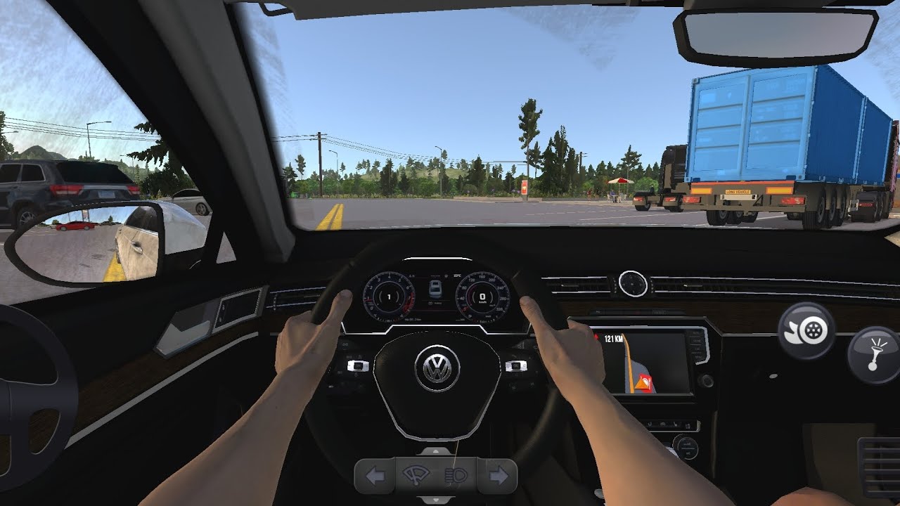 VOLKSWAGEN PASSAT REAL DRIVE IN TRUCK SIMULATOR  | ANDROID GAMEPLAY|#volkswagen #trucksimulator 