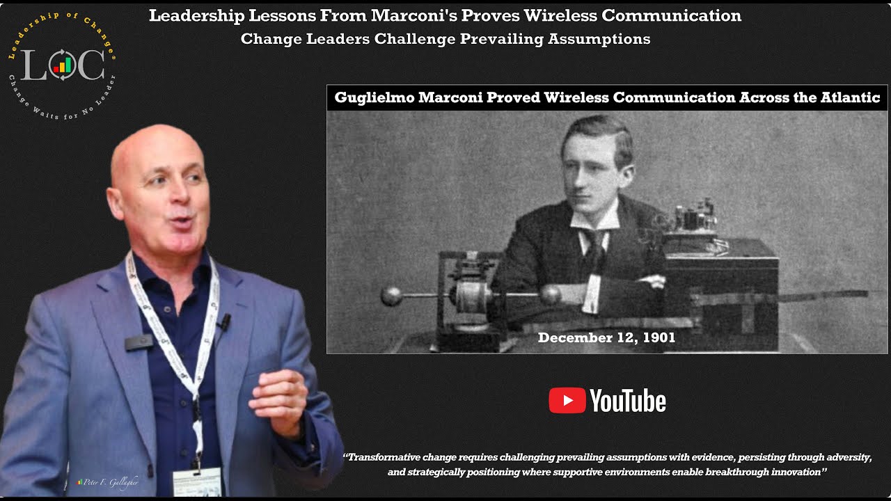 Leadership Lessons From Marcon's Wireless Communication - Leaders Challenge Prevailing Assumptions