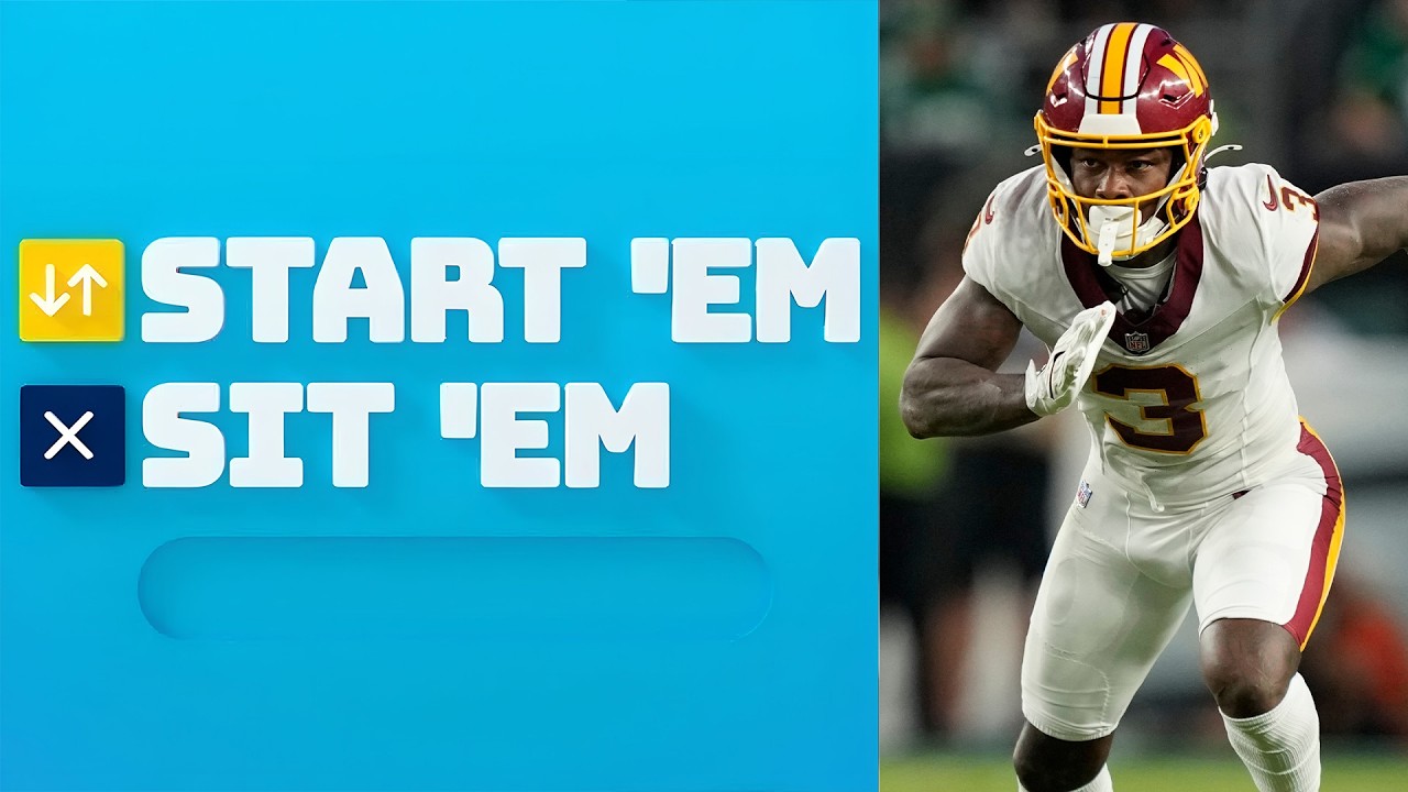 Starts and Sits for Week 2 | NFL Fantasy Football