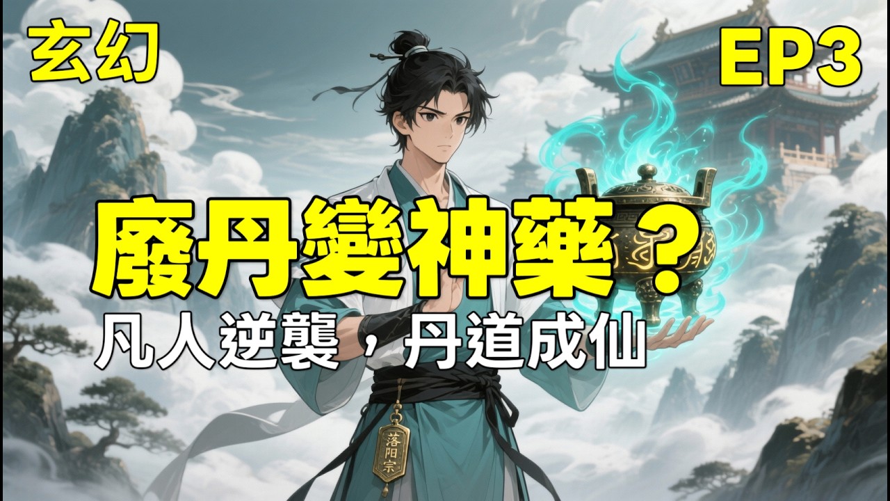 【第三集】開局獲得逆天寶鼎，失敗丹藥竟能百分百回收？底層弟子從此壟斷修仙界資源！
