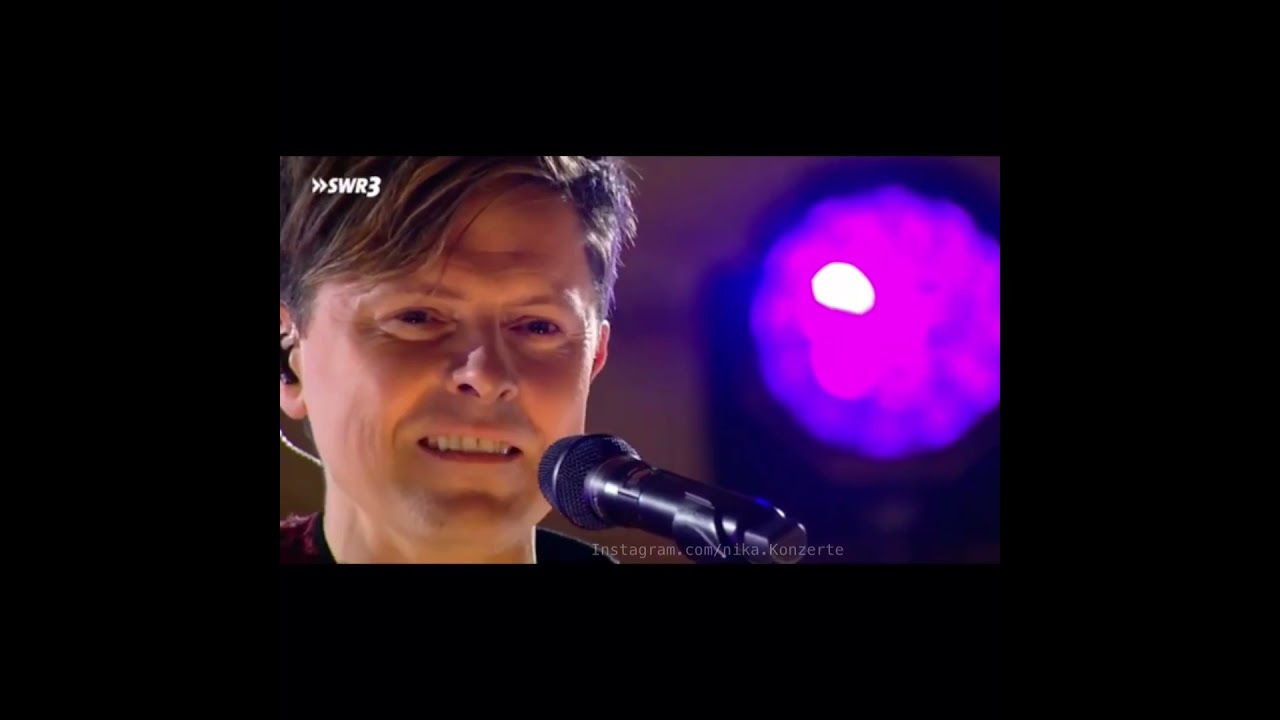 Michael Patrick Kelly beim SWR3 Weihnachtskonzert am 20.12.2021 • Beautiful Madness • ID • Boats
