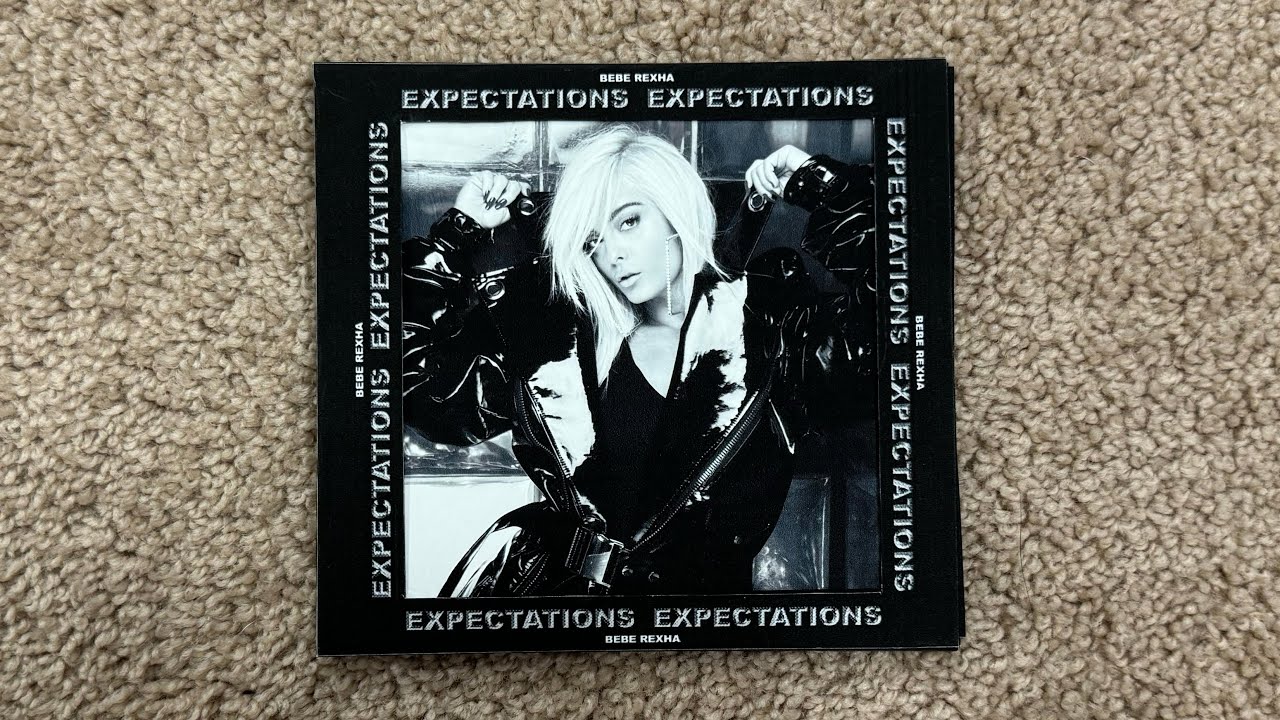 Bebe Rexha - Expectations (Deluxe Edition) | FAN MADE CD UNBOXING