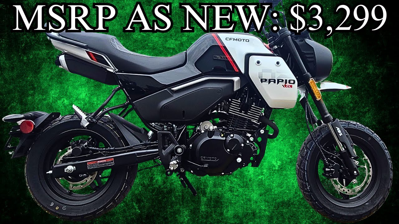 CFMoto Papio CL 2024 года | Честные впечатления от первой поездки