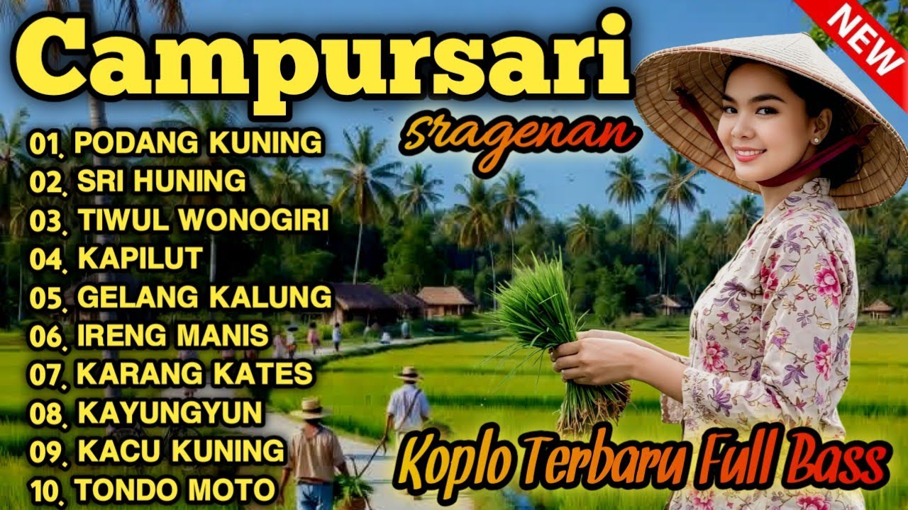 CAMPURSARI KOPLO TERBARU FULL BASSS - SRAGENAN CAMPURSARI KOPLO GAYENG
