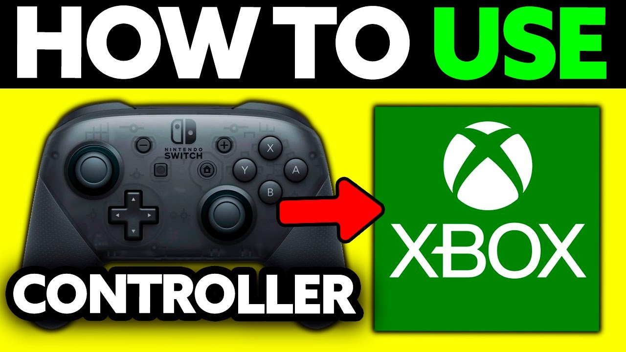 How To Use Nintendo Switch Pro Controller on Xbox (2025)