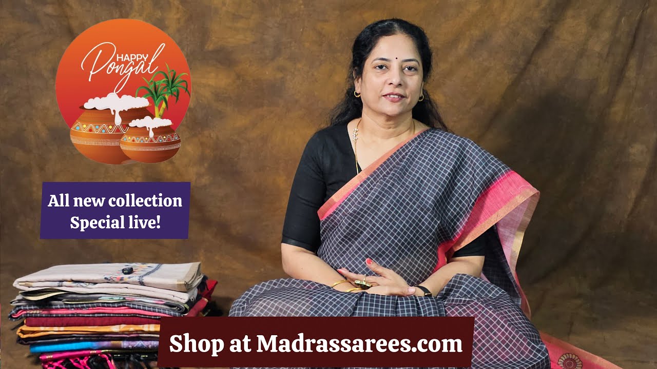 Jan 12 | Pongal special collection | Shop at Madrassarees.com