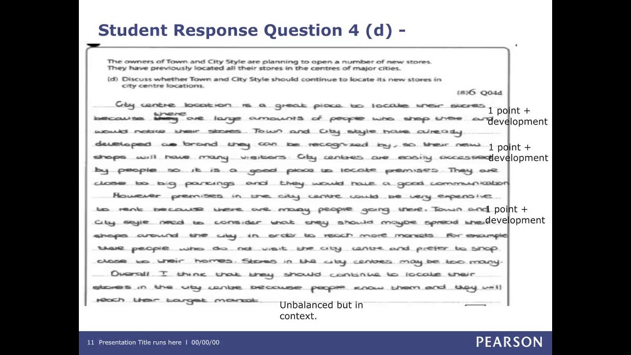 BTEC Level 2 Firsts in Business: Feedback on June 2015 external assessment Unit 9