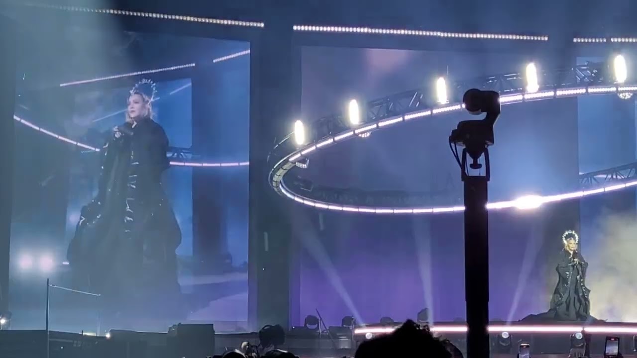 Madonna - Intro and Nothing Really Matters - Celebration Tour Los Angeles 7th March 2024 -