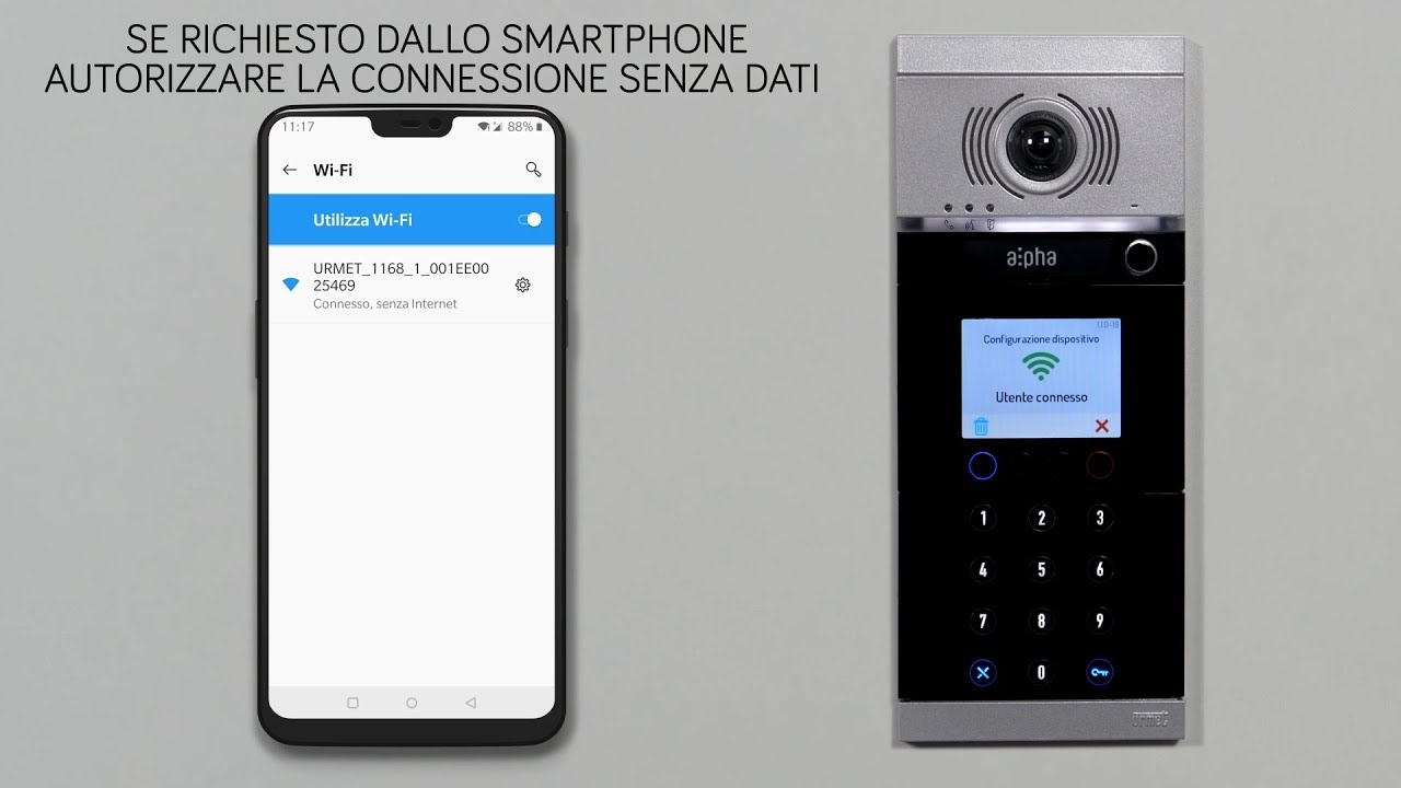 Urmet Alpha - Come programmare la pulsantiera con modulo di chiamata