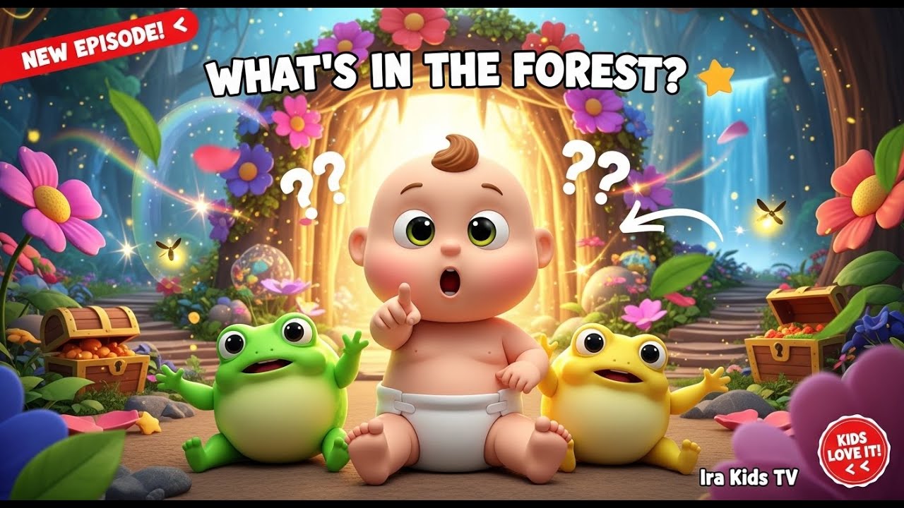 👶🐸 Baby frog adventure | Ira kids TV