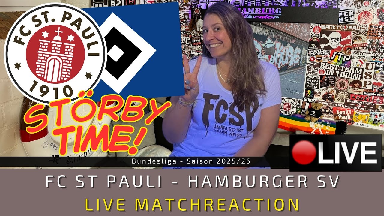 🔴LIVE: St Pauli - HSV 0:0 | Selten so ein LANGWEILIGES St&ouml;rby gesehen!