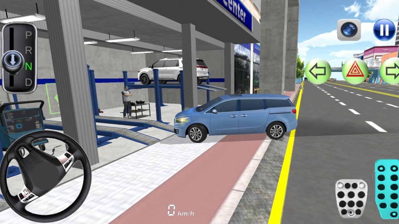 new kia carnival,, 3d draving class,, en joy game play,,