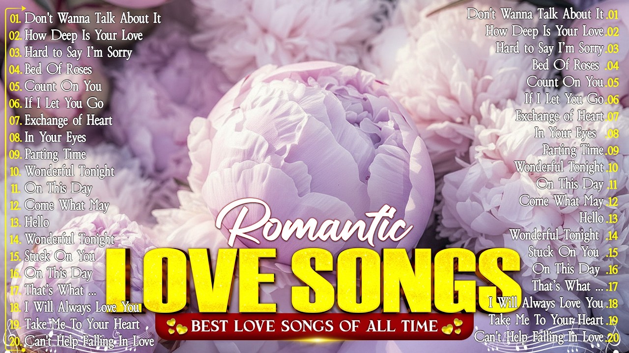 🌺 ENDLESS ROMANCE PLAYLIST 🎧 SONGS FOR LOVE, MEMORIES & QUIET EVENINGS 🌙