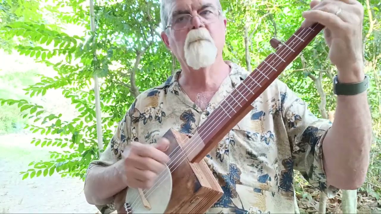 Boys My Money's All Gone on Cigar Box Banjo