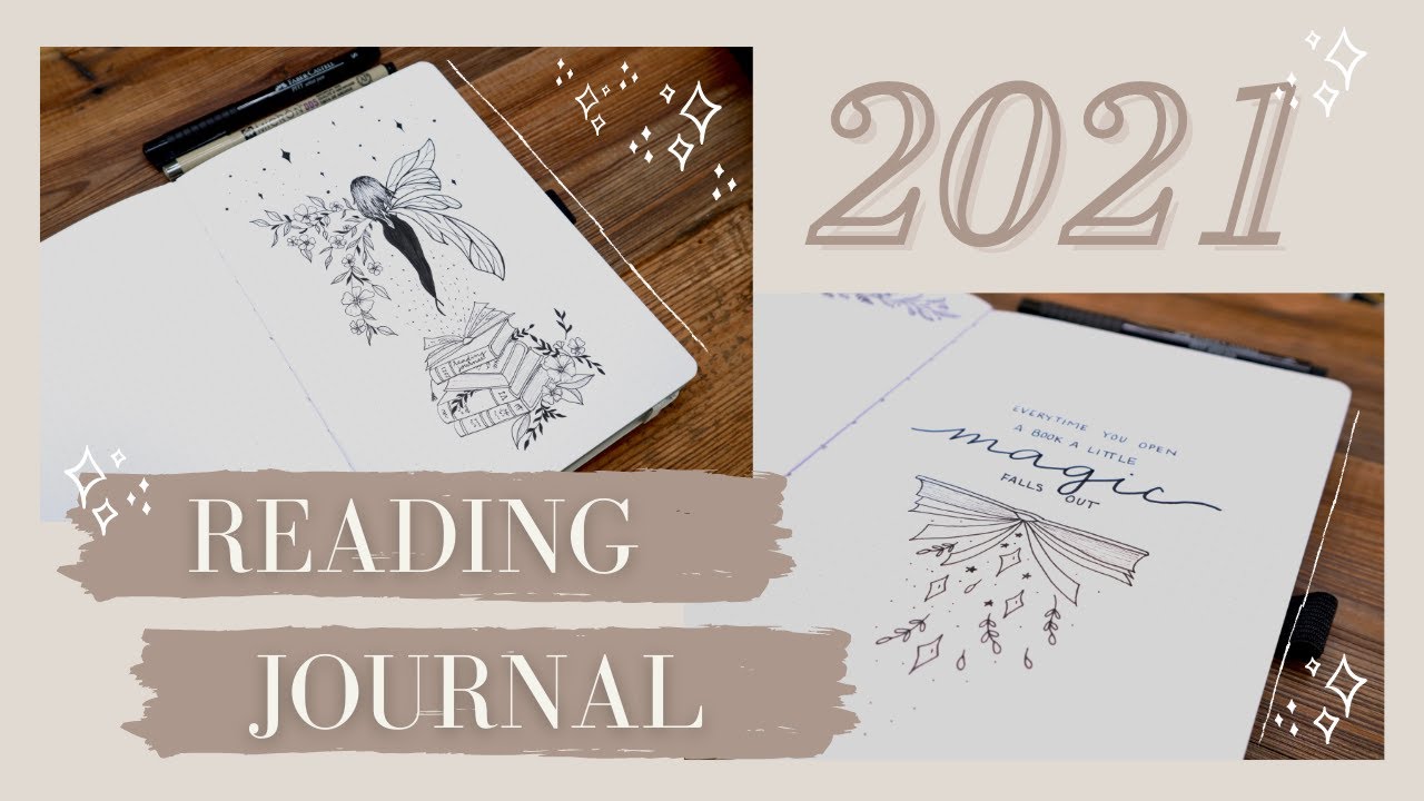2021 Reading Journal Set up / Book Journal / Archer & Olive / Bullet Journal Set up / Plan with me