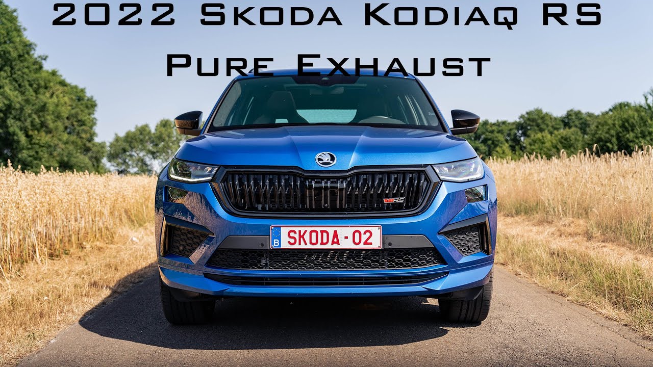 2022 Skoda Kodiaq RS: Pure Exhaust Sound