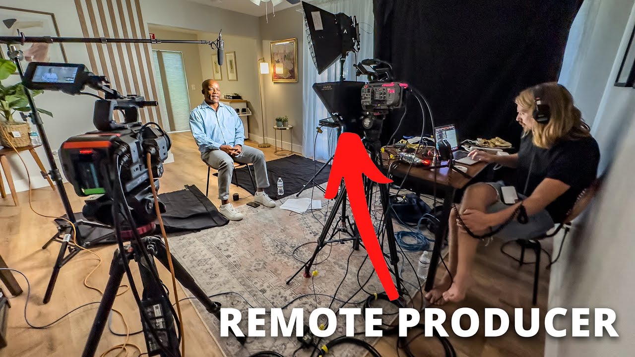 How to set up remote Direct to Camera Interview over Video Call | Interrotron Build