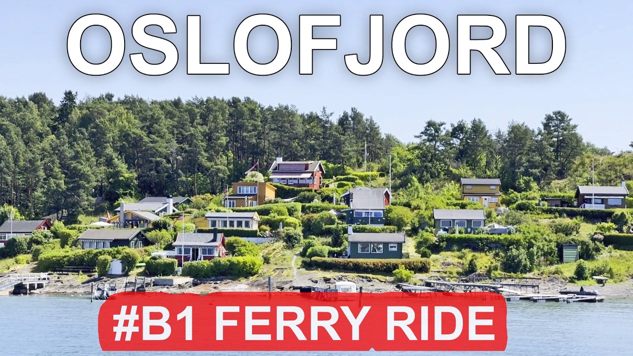 Oslofjord #B1 Ferry Ride. Oslo, Norway.