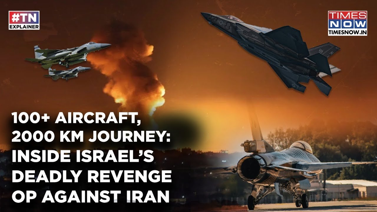 Inside Israel’s Revenge Op Against Iran | 100+ IDF Jets Flew Over 2000 KM To Attack | F-35 Nightmare
