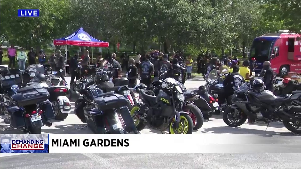 Motorcycle ride for justice held in South Florida