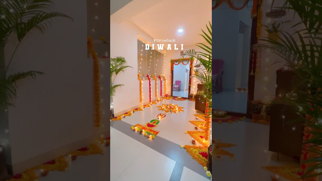 Diwali Decor Idea 🪔✨ #diwali #Diwali decoration#homedecor #homedecorideas #hometour #festiveseason
