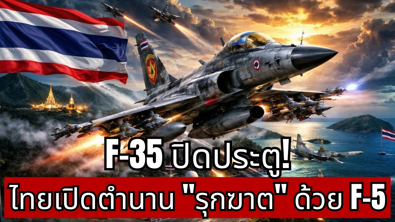 [ช็อกโลก!] สหรัฐฯ ไม่ขาย F-35? ไทยรุกฆาตด้วย F-5 Super Tigris... ฝรั่งถึงกับตาค้าง!