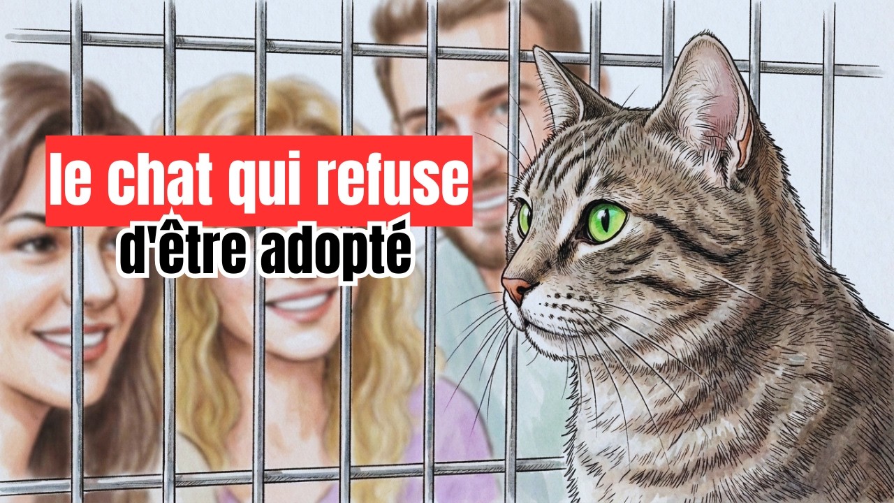 Un Chat Refuse 29 Adoptions... Ce Qu'Il Cachait Va Vous Briser Le Cœur💔