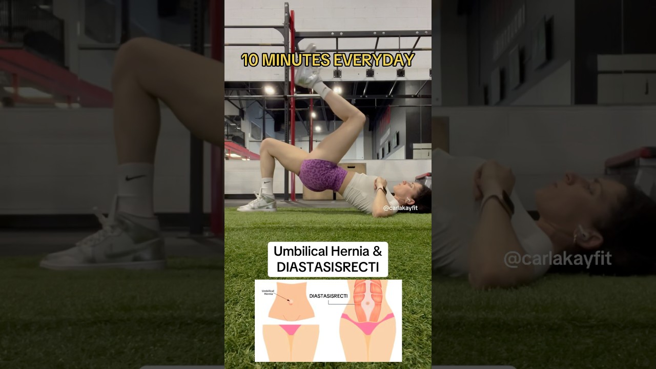 Umbilical hernia & Diastasisrecti Exercises 🔥✨ #diastasisrecti #postpartum #pregnant #deepcore