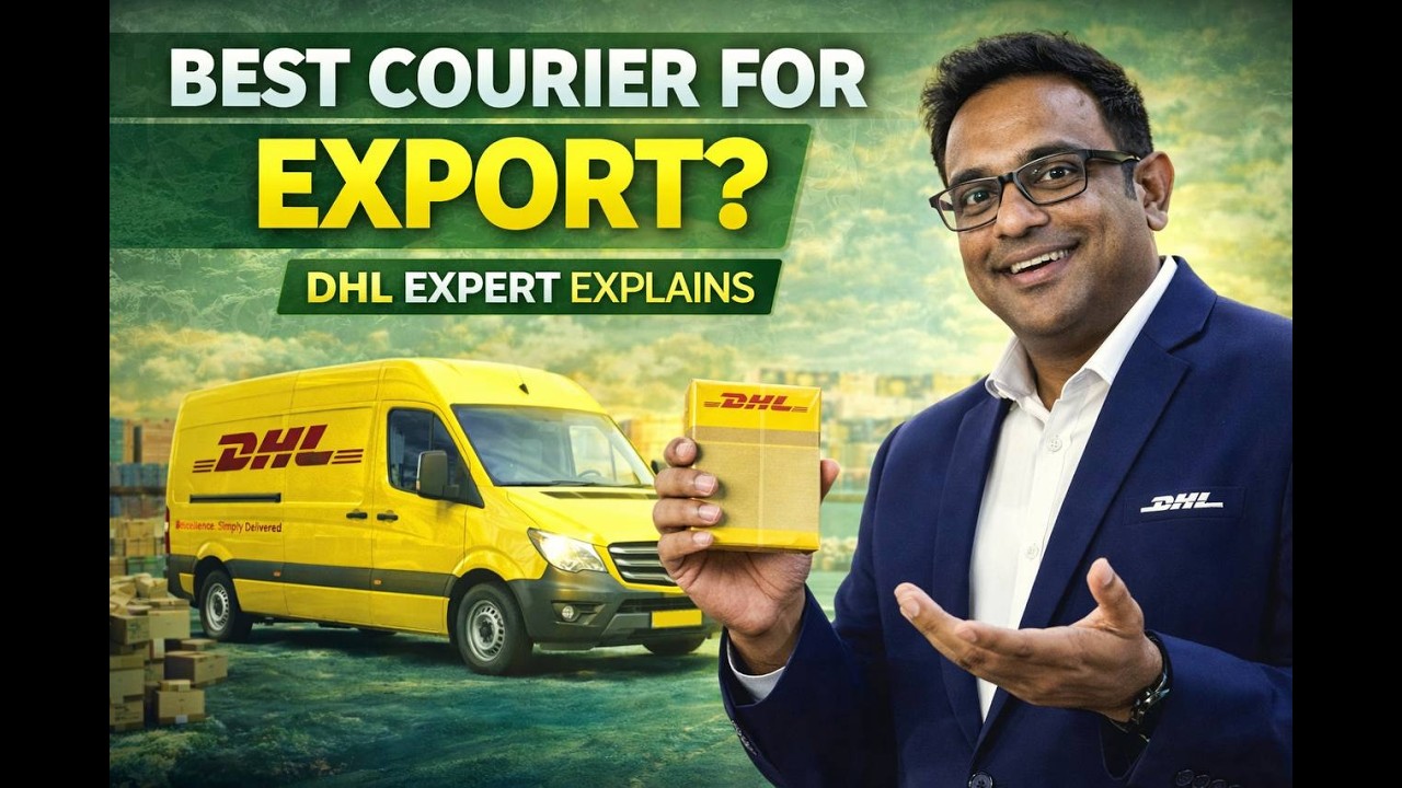 Как отправлять товары по всему миру? Процесс экспорта DHL (пошаговое руководство) | Часть 1