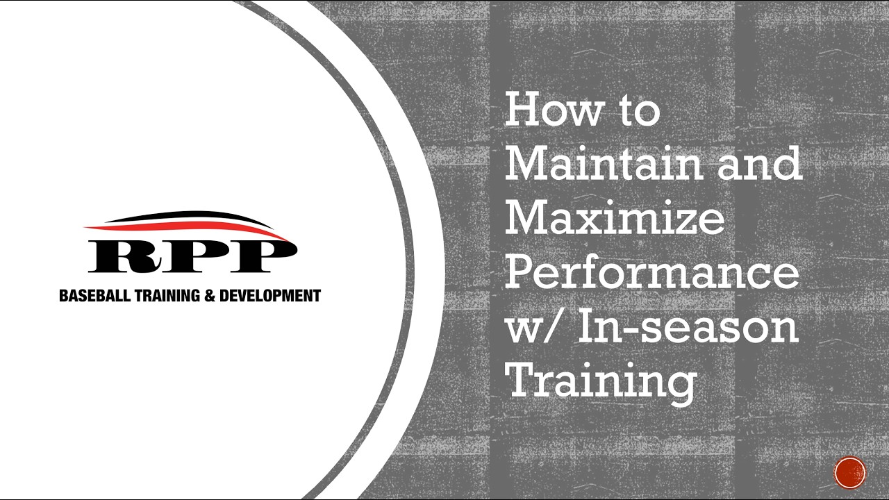 Zoom - In-Season Training