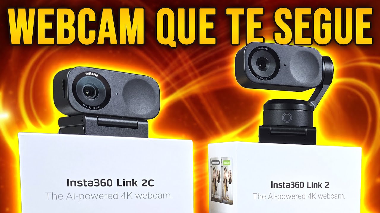 MELHORES WebCams do MUNDO: Insta360 Link 2 e 2C