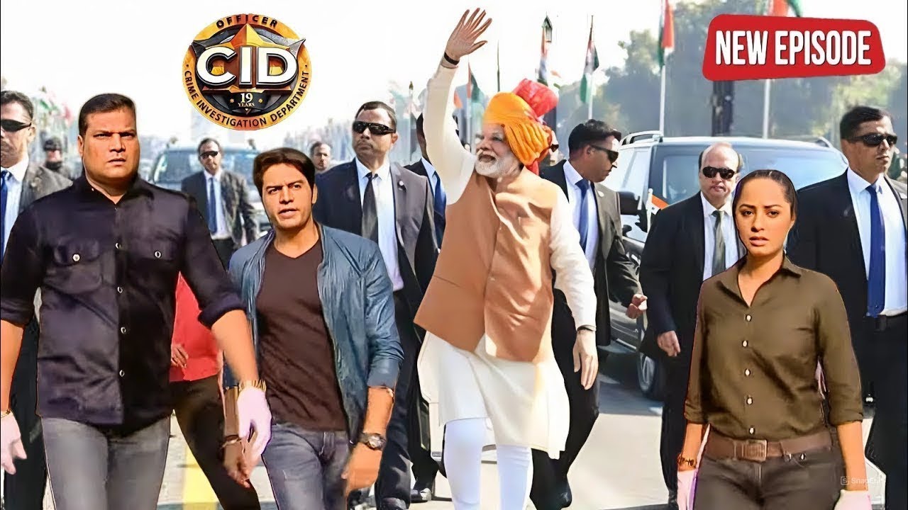 PM Modi की सुरक्षा करने आई CID TEAM - Acp Pradyuman - Daya - Abhijeet | CID Best Episode