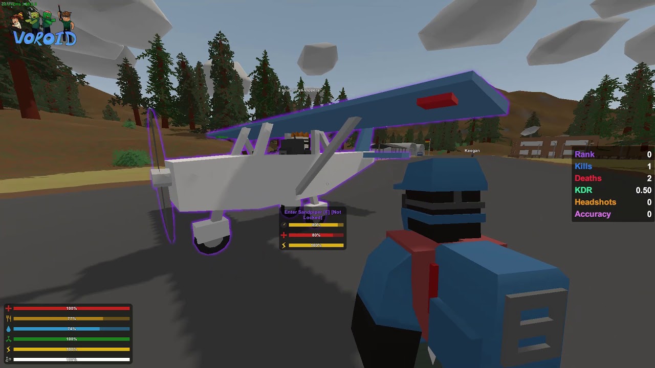 Unturned plane crash