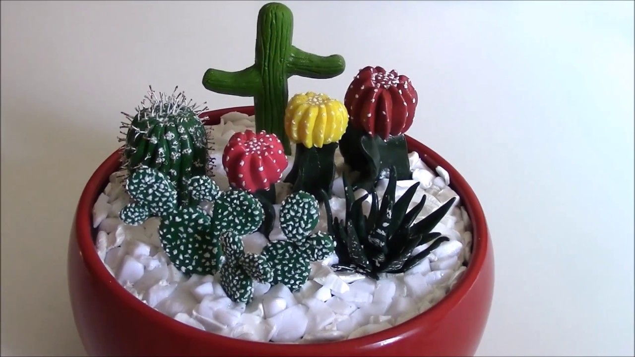 Tuto fimo cactus🌵