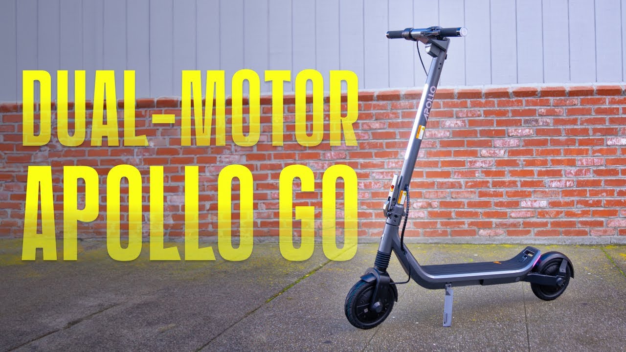 Новый Apollo Go 2024 года: самокат с двумя двигателями, ездит как мини-Apollo Pro