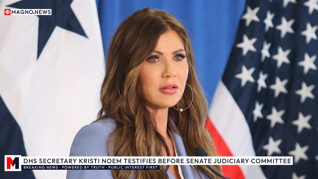 🇺🇸 DHS Secretary Kristi Noem Testifies Before Senate Judiciary Committee on Homeland Security [LIVE]