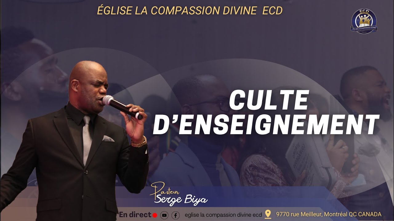 CULTE D'ENSEIGNEMENT : LA LOI DES SACRIFICES LE 15 SEPTEMBRE 2024 AVEC LE PASTEUR SERGE BIYA