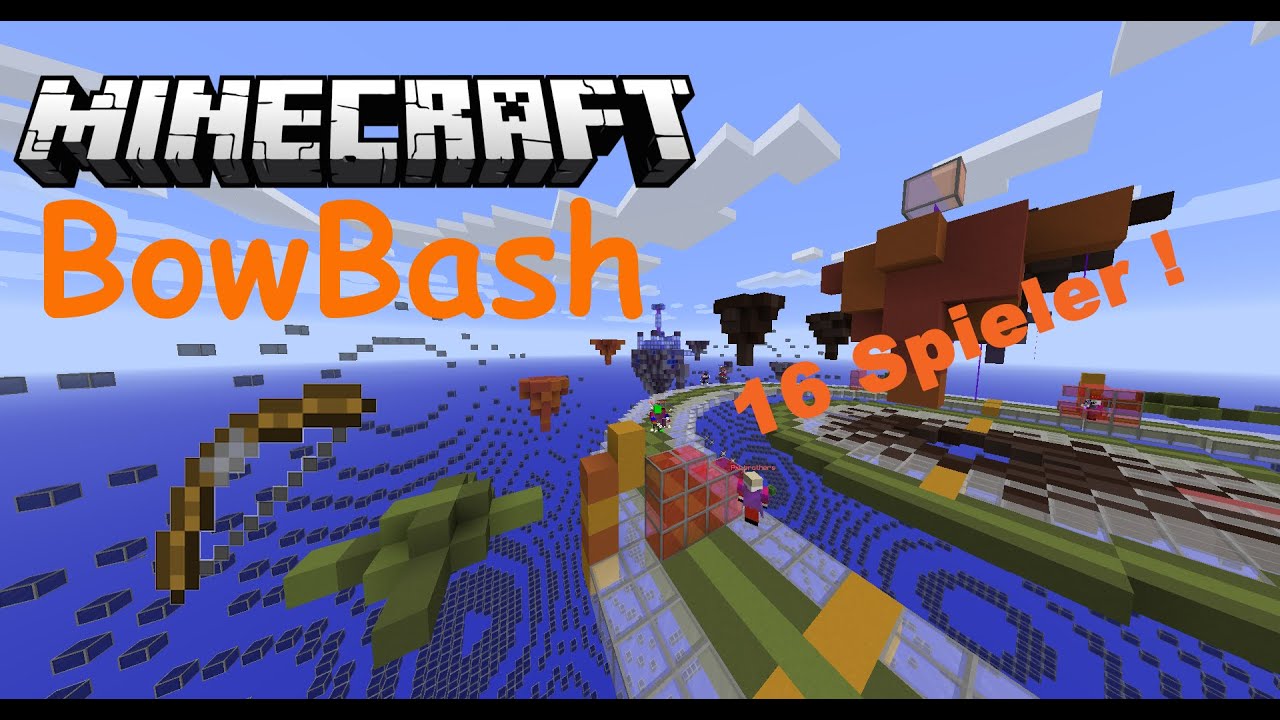 16 Spieler Wahnsinn! | BowBash | MiningTim (Deutsch)