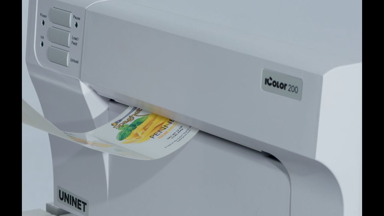 UNINET IColor 200 Desktop Inkjet Digital Label Printer