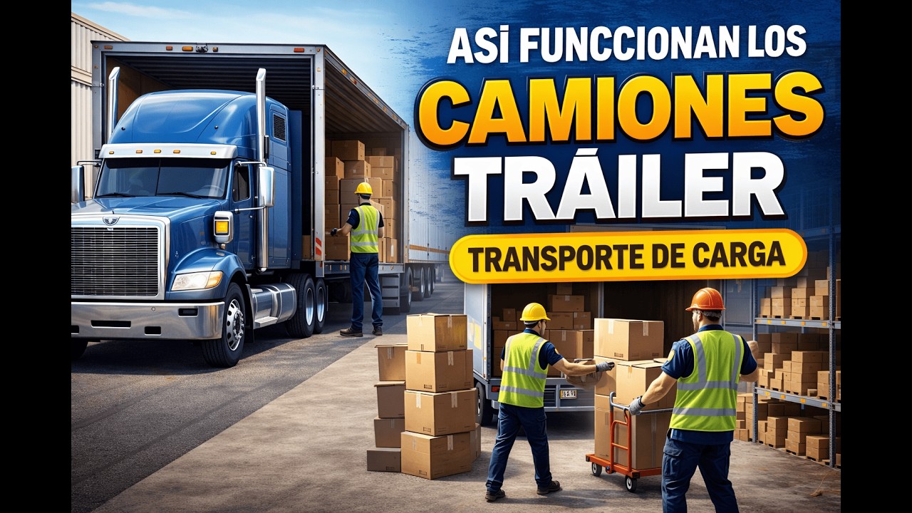 Как работают грузовики-тягачи 🚛 Длинное обучающее видео!