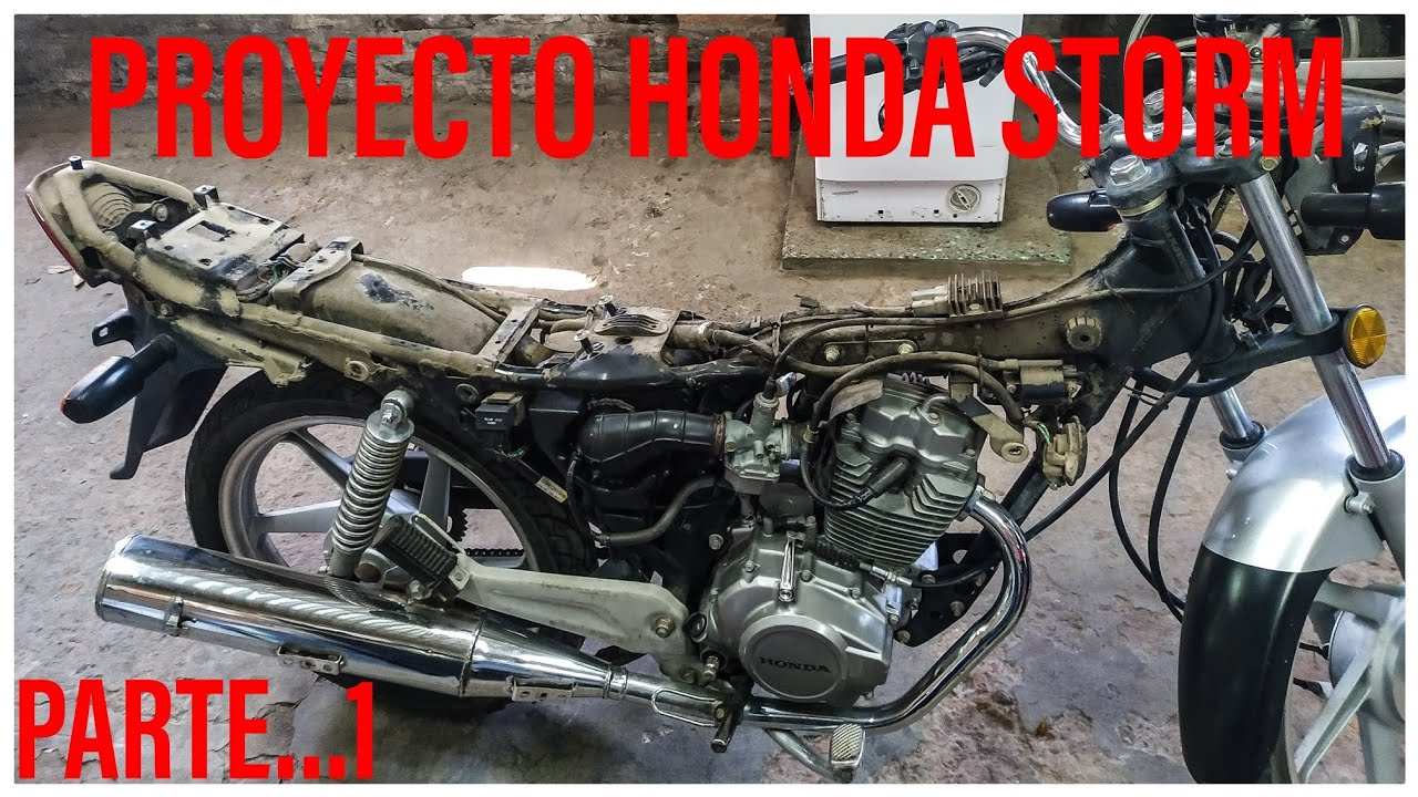 Proyecto Honda Storm. Parte 1