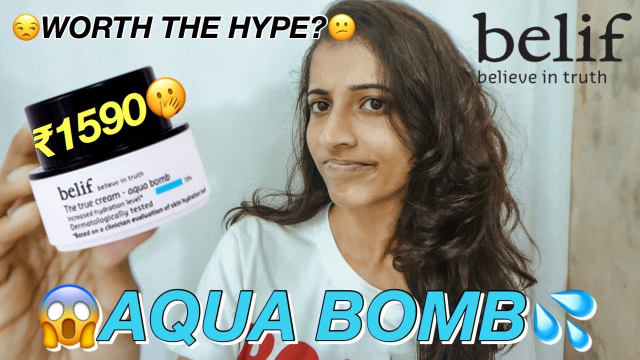 Belif AQUA BOMB 1st Impressions | Does it work? | Urvee